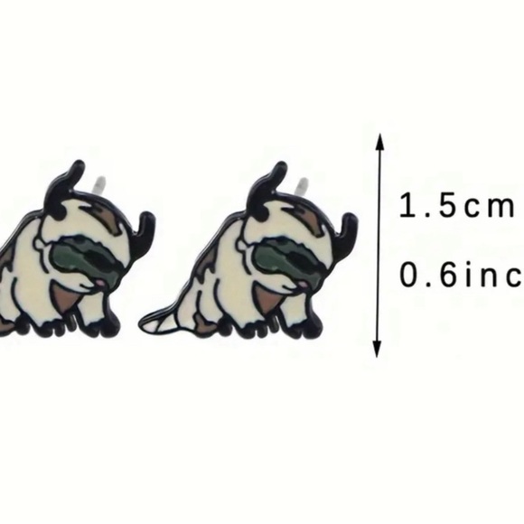 Avatar the last Airbender earrings - Picture 6 of 6